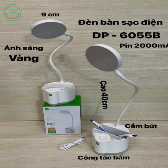 ĐÈN BÀN SẠC ĐIỆN DP 6055B