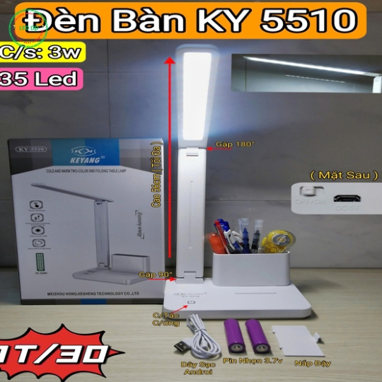 ĐÈN BÀN KY 5510