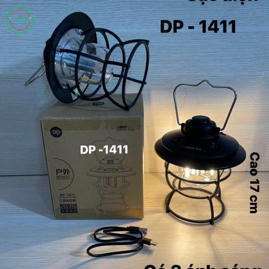 ĐÈN KIỂU SẠC ĐIỆN DP 1411
