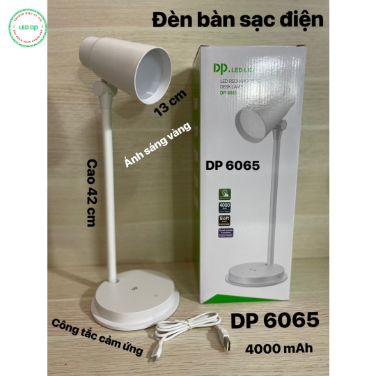 ĐÈN BÀN SẠC DP 6065